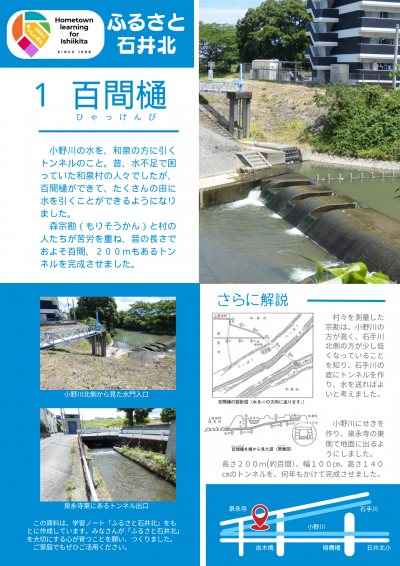 ふるさと石井北①百間樋